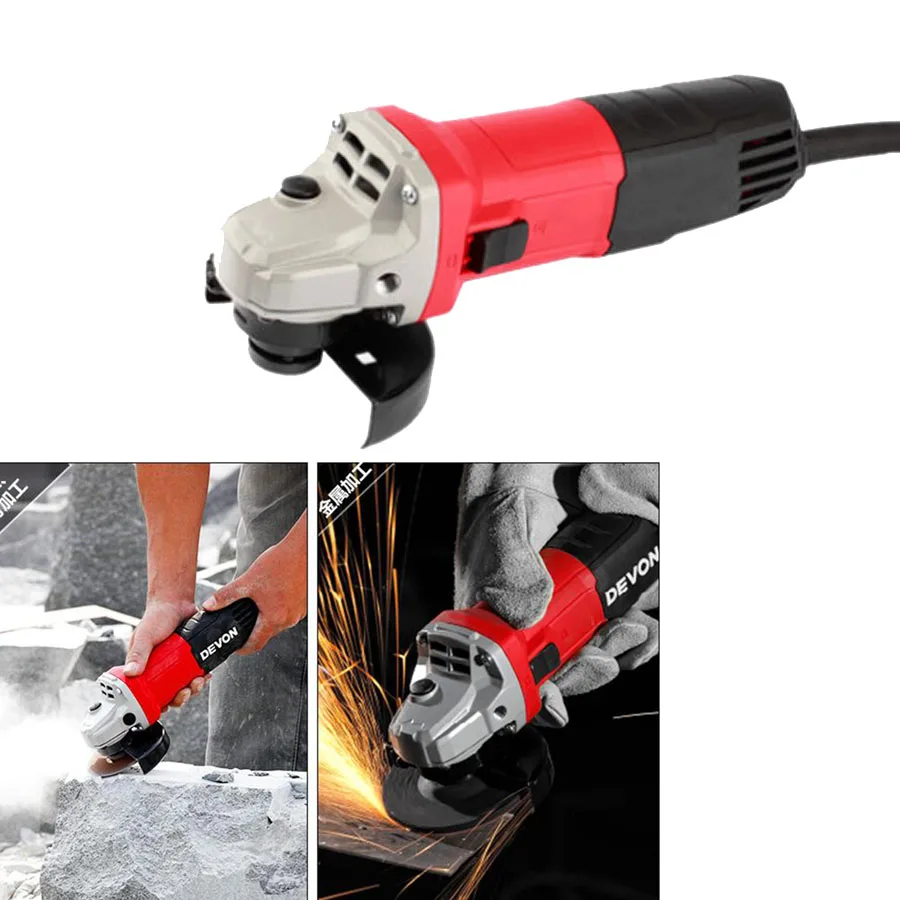 Buy Electric Mini Angle Grinder 220V 710W For Cutting Grinding Polishing