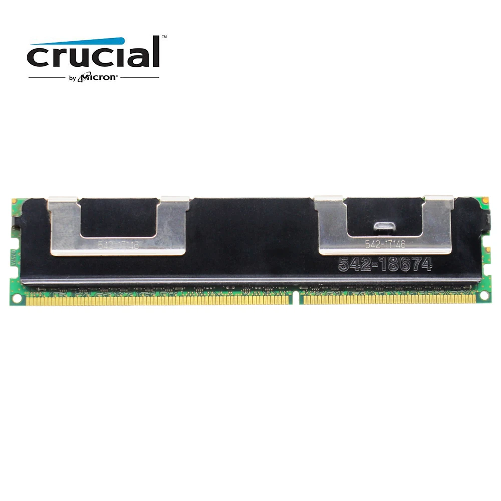 Оперативная память Crucial DDR3 4GB ECC REG зарегистрированная DDR3 8 GB память 1333(PC3 10600) для серверами модель CT51272BB1339