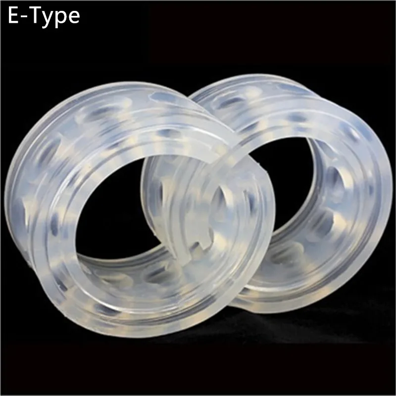 

100% High Quality 2 x Car Auto E-Type Shock Absorber Spring Bumper Power Cushion Buffer Rubber Buffer Shock Absorption