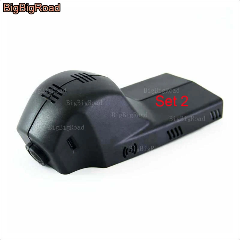 BigBigRoad Видеорегистраторы для автомобилей Wi-Fi видеокамера с Регистраторы DashCam для BMW f26 GT f34 f07 X1 e84 f48 X3 f25 e83 X4 X5 e53 e70 f15 X6 2007-2008