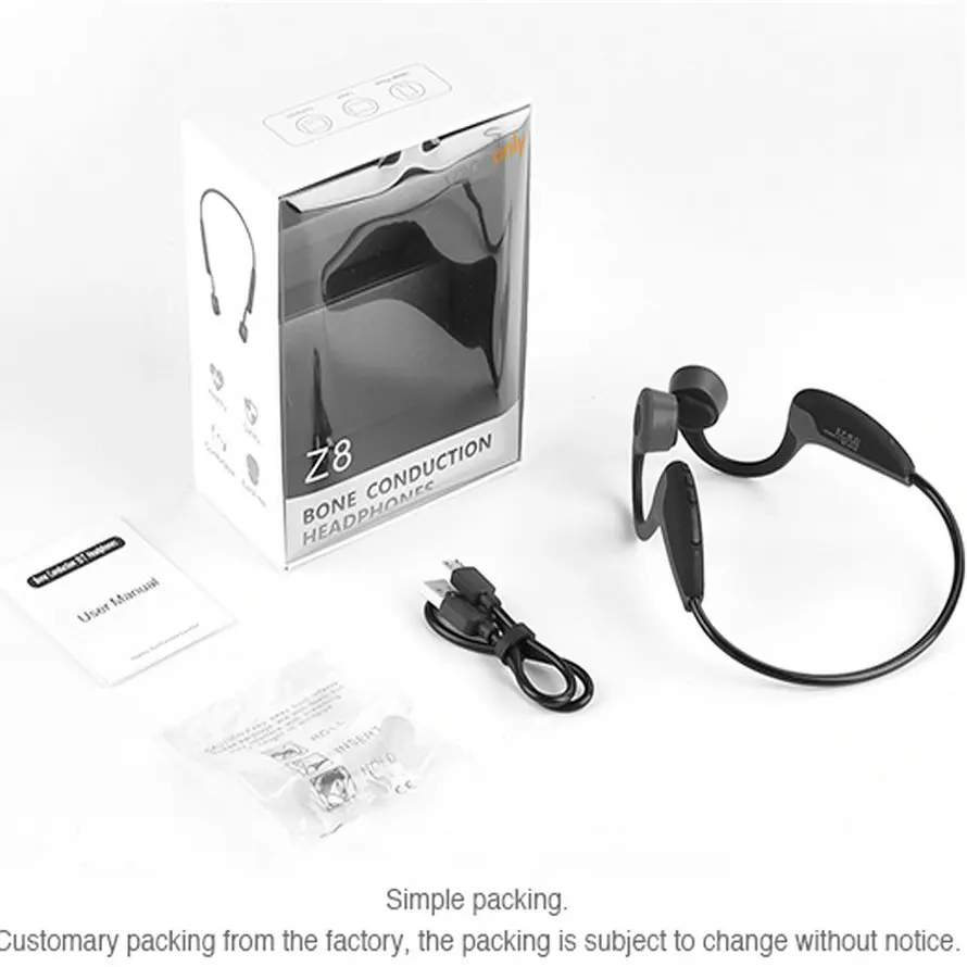 Sports Bluetooth Bone Conduction Earphones Stereo Headset NFC Wireless Headset Outdoor Hands free with Mic For Iphone X Running (6)