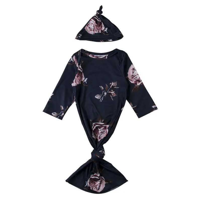 2019 Baby Sleepwear Floral Newborn Sleeping Gown Newborn Sack Baby Boy Girls Infant Robes Baby
