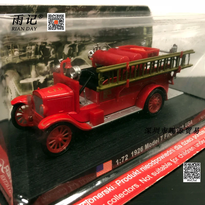 antique metal fire truck