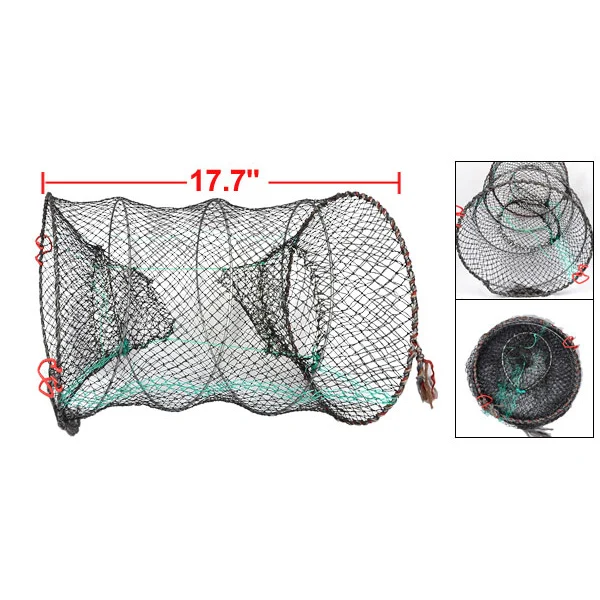 Хорошая сделка черный Омар Краб Раки креветки Ловушка клетка Рыбалка держать ловли сеть Фишер