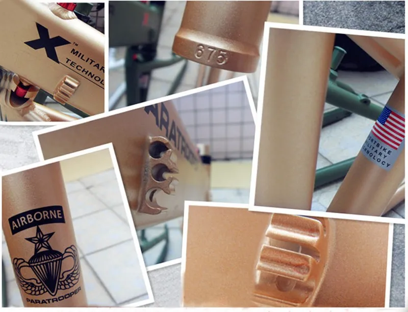 Top 2015 The new 26er * 17 "aluminum folding mountain bike frame / bicycle frame high quality 7 Top 2015 The new 26er * 17 "aluminum folding mountain bike frame / bicycle frame high quality 7