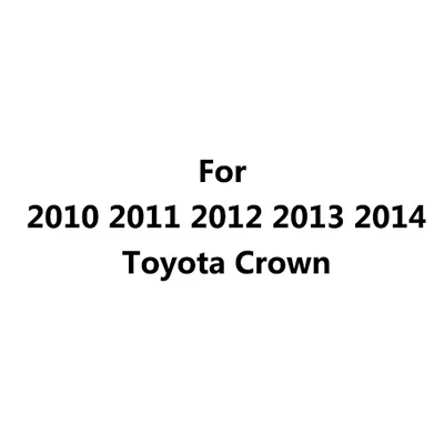 2 шт. подходит для Toyota Reiz Crown Camry 2006- год 2008 2009 2010 2012 2013 передняя крышка гидравлическая стойка брекет крышка - Название цвета: 2010 2014 Crown