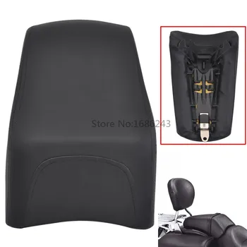 

Rear Passenger Seat Pad with Bracket Fits For Harley Softail Fat Boy FXSTC FLSTF 07-17 FLSTFB 10-16