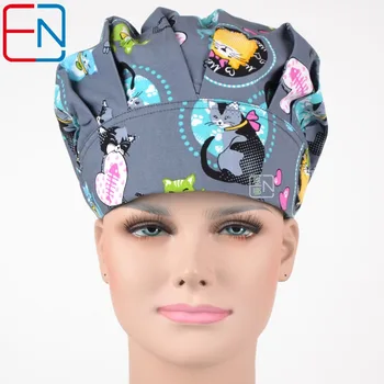 

New Surgical caps doctors and nurses cap Cat of the world 02 cap