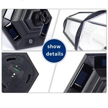 Авто светодиодный солнечный пейзаж лампа Открытый Сад Путь цитируется свет пейзаж лампа пост газон Освещение для дома и сада