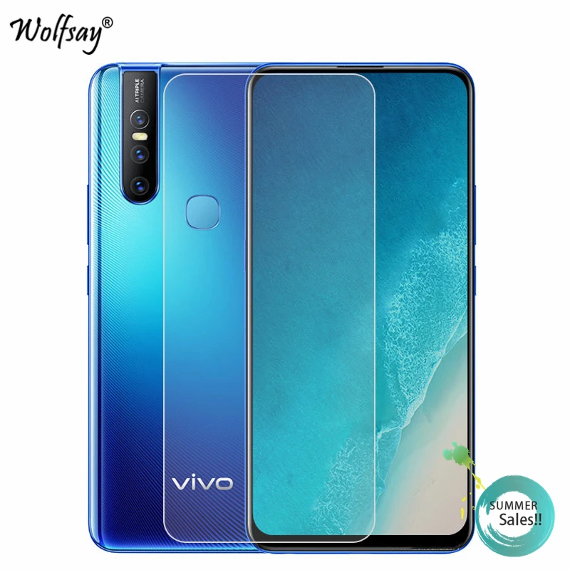 2 шт Стекло Vivo V15 протектор экрана закаленное стекло для BBK стеклянная пленка