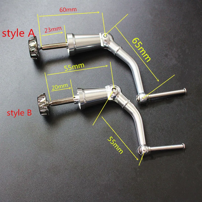 Спиннинговое колесо с металлической ручкой 1000-6000 катушка коромысла аксессуары 1 шт./лот DIY 27 видов ручек свободный выбор