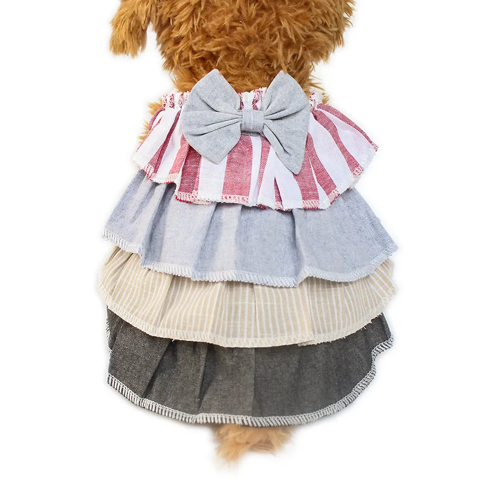 

Summer Button Decoration Dog Dresses Vest Sling Dress For Dogs 6071087 Pet Clothing XS S M L XL