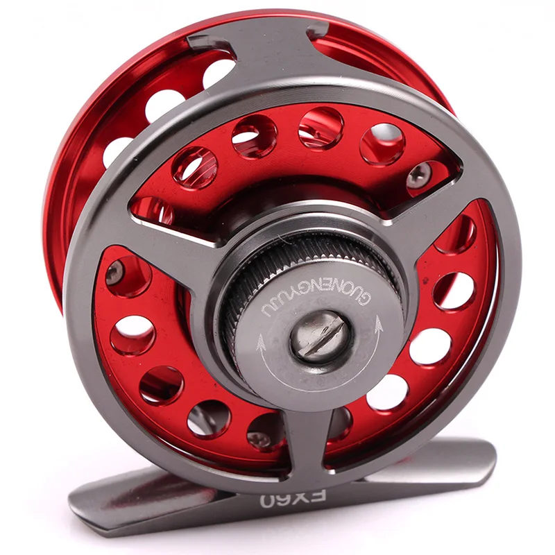 Fly Fishing Reel Lightweight CNC Anodized Aluminum Saltwater Spinning