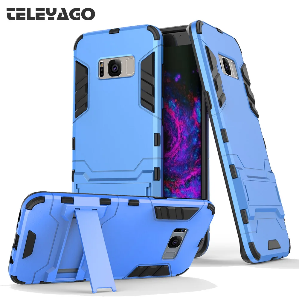 for Samsung Galaxy S8 Case Iron Man Armor Shockproof Heavy Protection