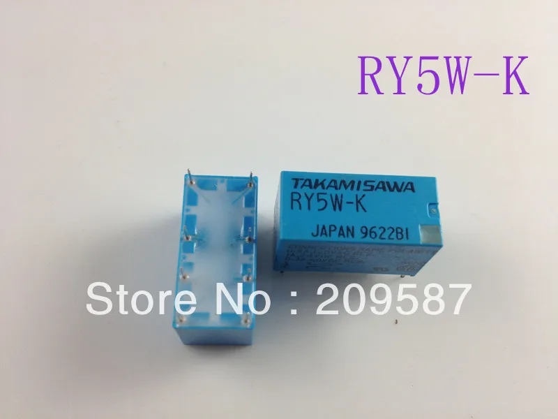 2 шт. takamisawa RY5W-K RY12W-K RY24W-K 5/12/24V DPDT реле сигнала