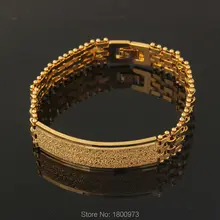 Wide15mm Золотая цепочка, покрытая металлом браслеты, бижутерия Мужские Женские браслеты/браслеты оптом