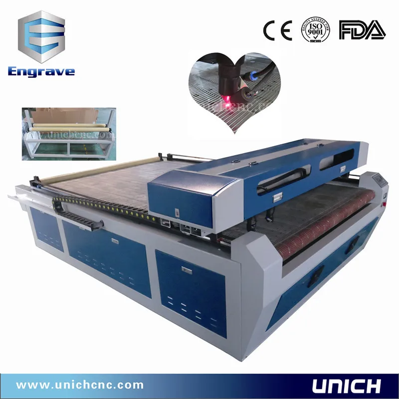 High Quality Auto Feeding two Heads LXJ1520 laser Wood Cutting Machine 