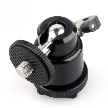 For Camera Tripod LED Light Flash Bracket Holder Mount 1/4