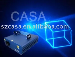 Gloednieuwe 1000 mW 473nm Blue Animatie ILDA Laser show systeem