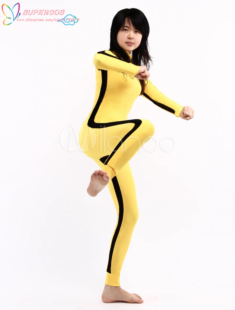 yellow bruce lee suit