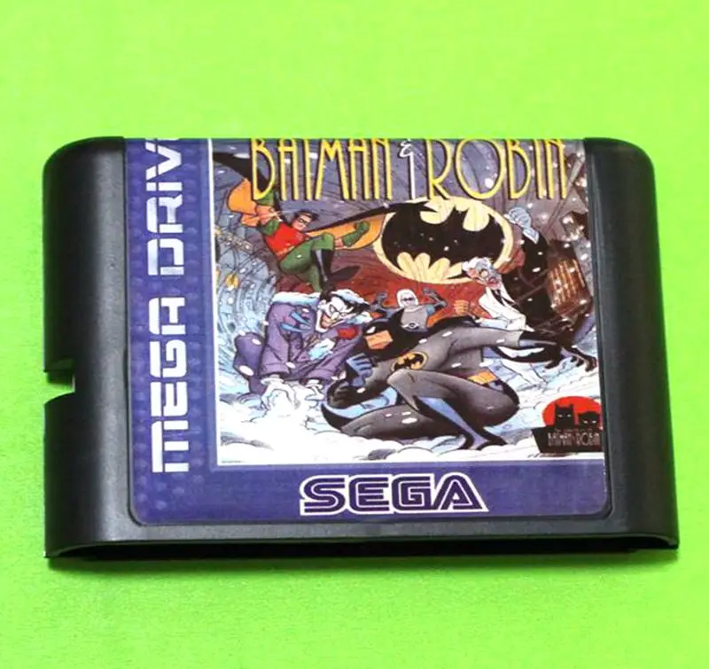 

The Adventures Of Batman Robin16 bit Sega MD game Cartridge for Megadrive Genesis system