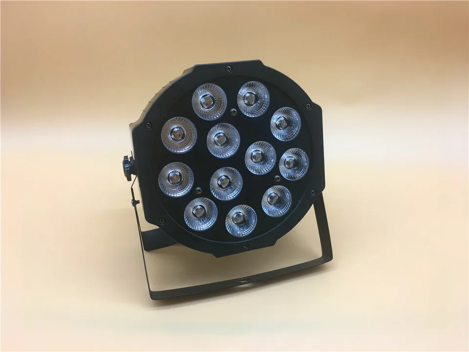 CREE RGBWA UV 12x18 Вт светодиодный плоский светильник SlimPar Quad Luce 6в1 светодиодный DJ сценический светильник dmx luce della lampada 6/10 channes