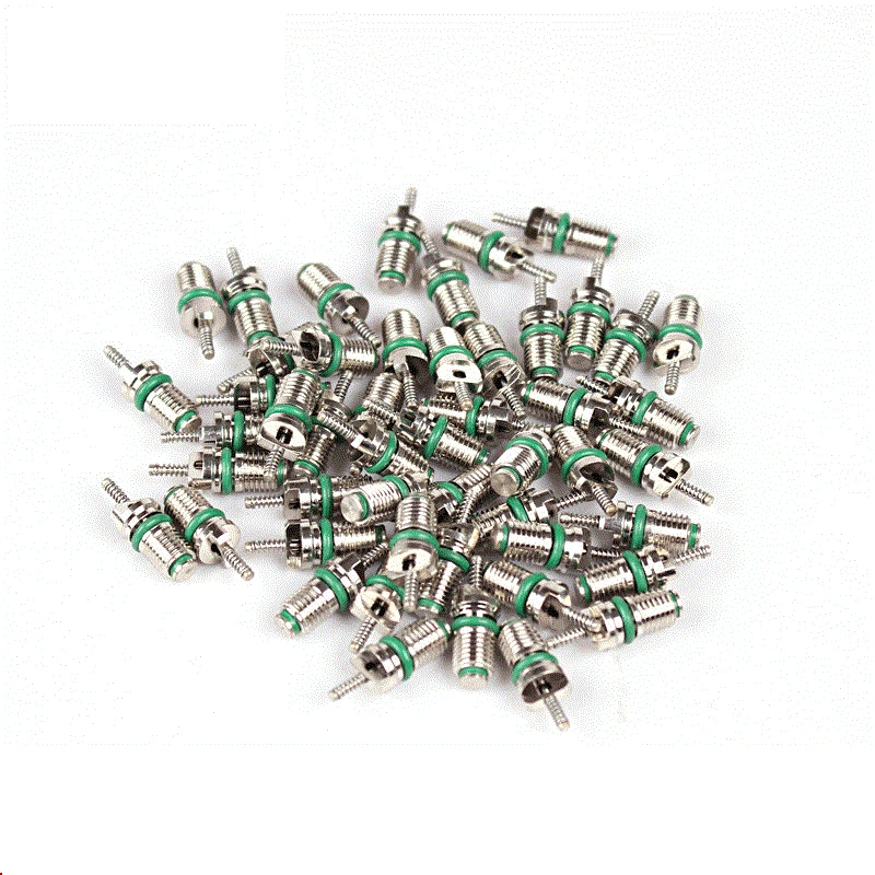 

5pcs/lot General Automobile Air Conditioning Valve Core R134A Cold Air Fittings Maintenance Tool Air Conditioner Parts