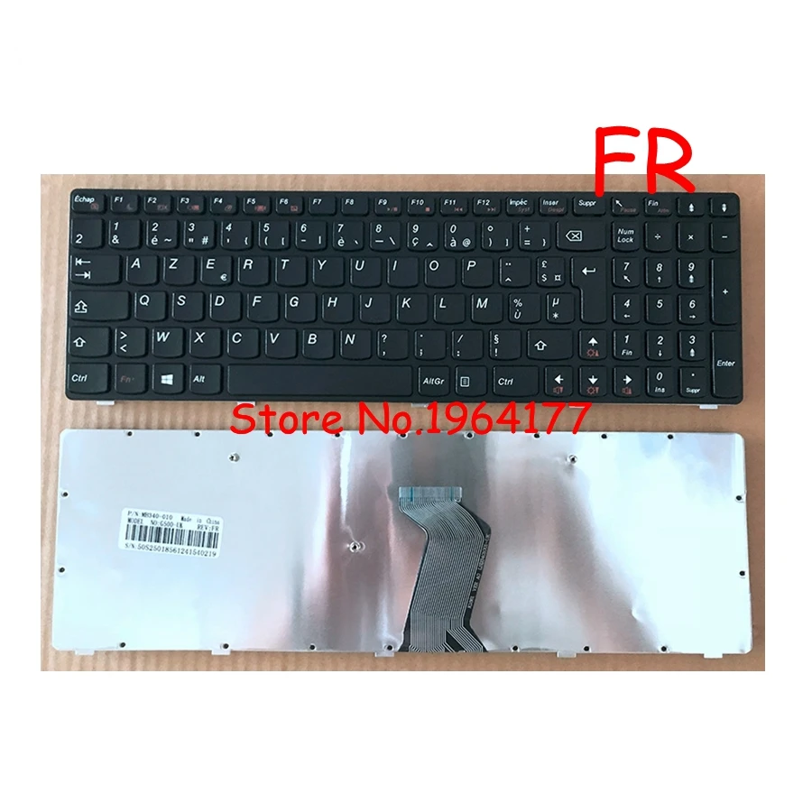 Французский для LENOVO G500 G510 G505 G700 G710 G500A G700A G710A G505A Клавиатура для ноутбука(не подходит G500S) черный