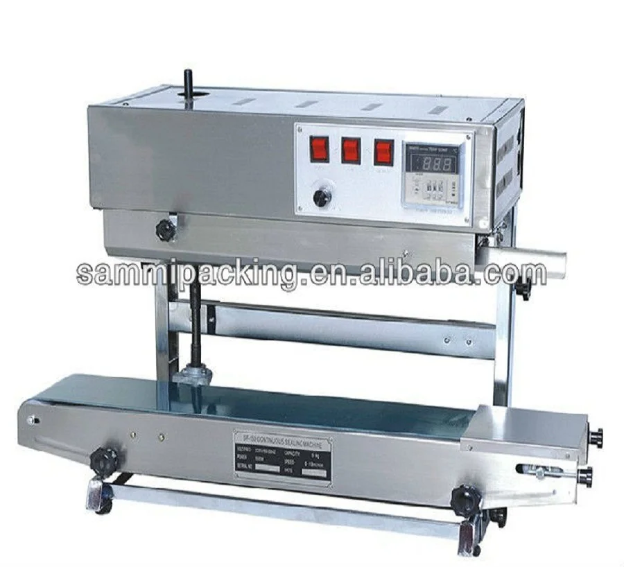 

Free shipping vertical packaging machine,Continuous sealing machine for plastic bag on sale