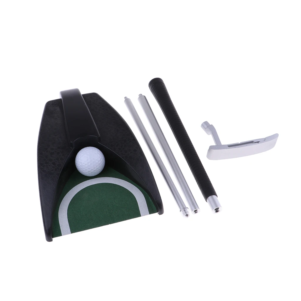 Perfeclan Mini Portable Golf Putter Gift Set Office Indoor Home Travel Golf