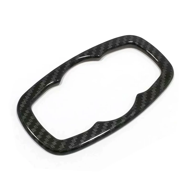 Car Styling Accessories 1PCS ABS Plastic Interior Headlight Lamp Adjustment Cover Trim For Ford Focus - Цвет: carbon fiber look