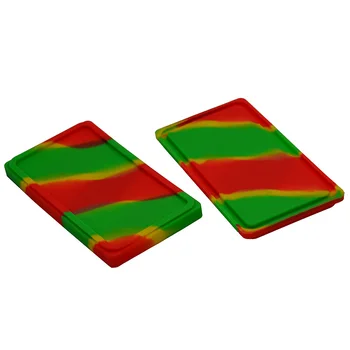 

2pcs Bho Silicone butane oil/concentrate wax Jar Container mate-Pocket size Wallet Non stick Dab silicone slick oil Jar waxmate