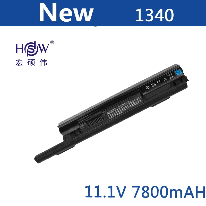 

7800mAH Battery For dell Studio XPS 13 1340 312-0773 P891C T555C 0P891C 0T555C 312-0773 PP17S R437C T555C T561C W004C
