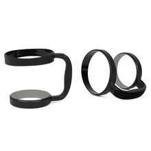 Портативная пластиковая бутылка для воды, кружки, чашки, ручка для YETI 30 унций, стакан Rambler, чашка, держатель для рук, подходит для путешествий, посуда для напитков