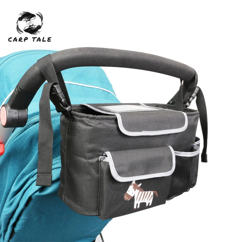 

Baby Stroller Organizer Cooler and Thermal Bags for Mum Hanging Carriage Pram Buggy Cart Bottle Bags Stroller Accessories 2019