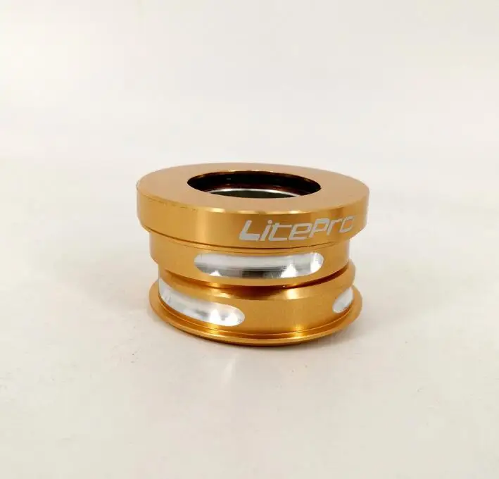 Litepro Внутренний 44 мм подшипник гарнитуры ЧПУ 6061/7075 для Da hon SP8/SP18/VP18/MUP8/JP8/BYA412 складной велосипед гарнитура 66 г