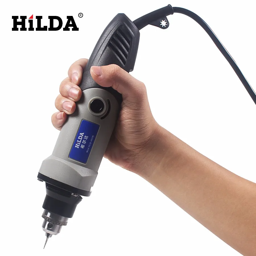 HILDA 400 Вт Dremel стильная электрическая переменная скорость для вращающегося инструмента Dremel мини-дрель для инструментов Dremel мини-шлифовальная машина с ЧПУ