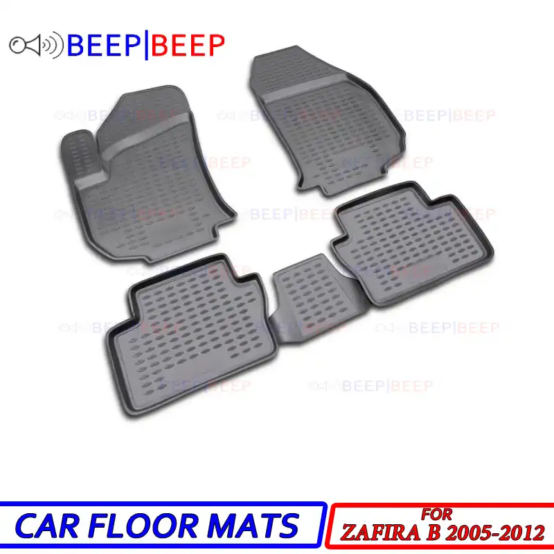For Opel Zafira B 2005 2012 Car Floor Mats Carpets Auto Floor Mat