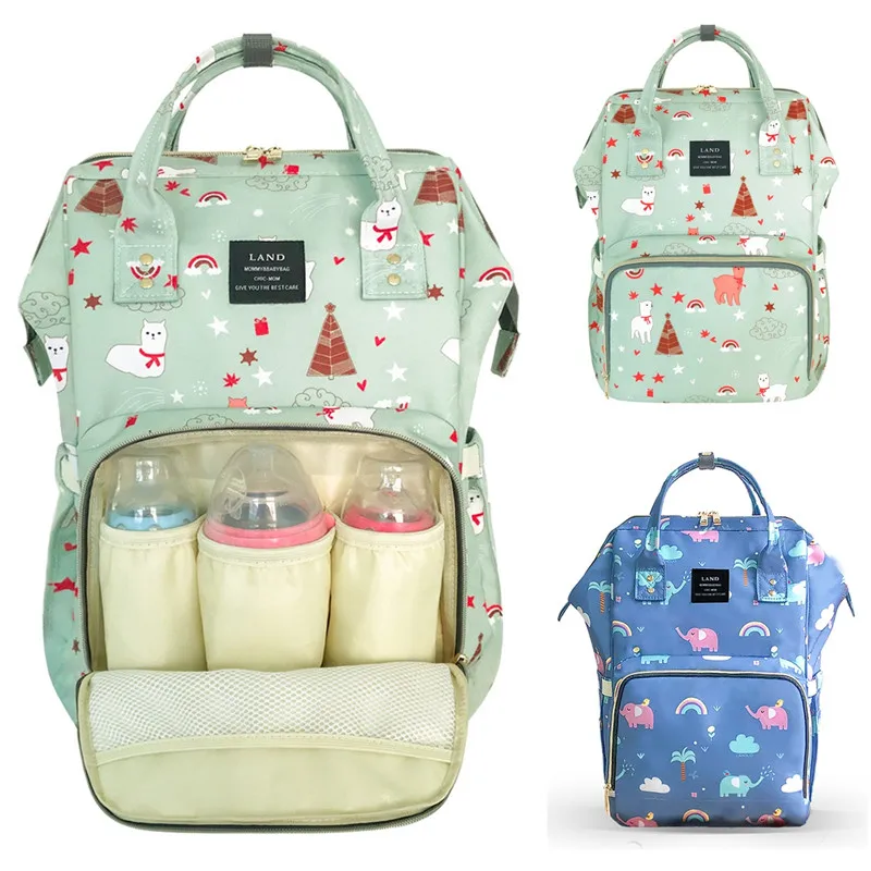 

AEQUEEN Feminine mochila Mummy Travel Backpack Brand Large Capacity Back Pack Ladies Baby Care Bags Women Care Nappy Backpack