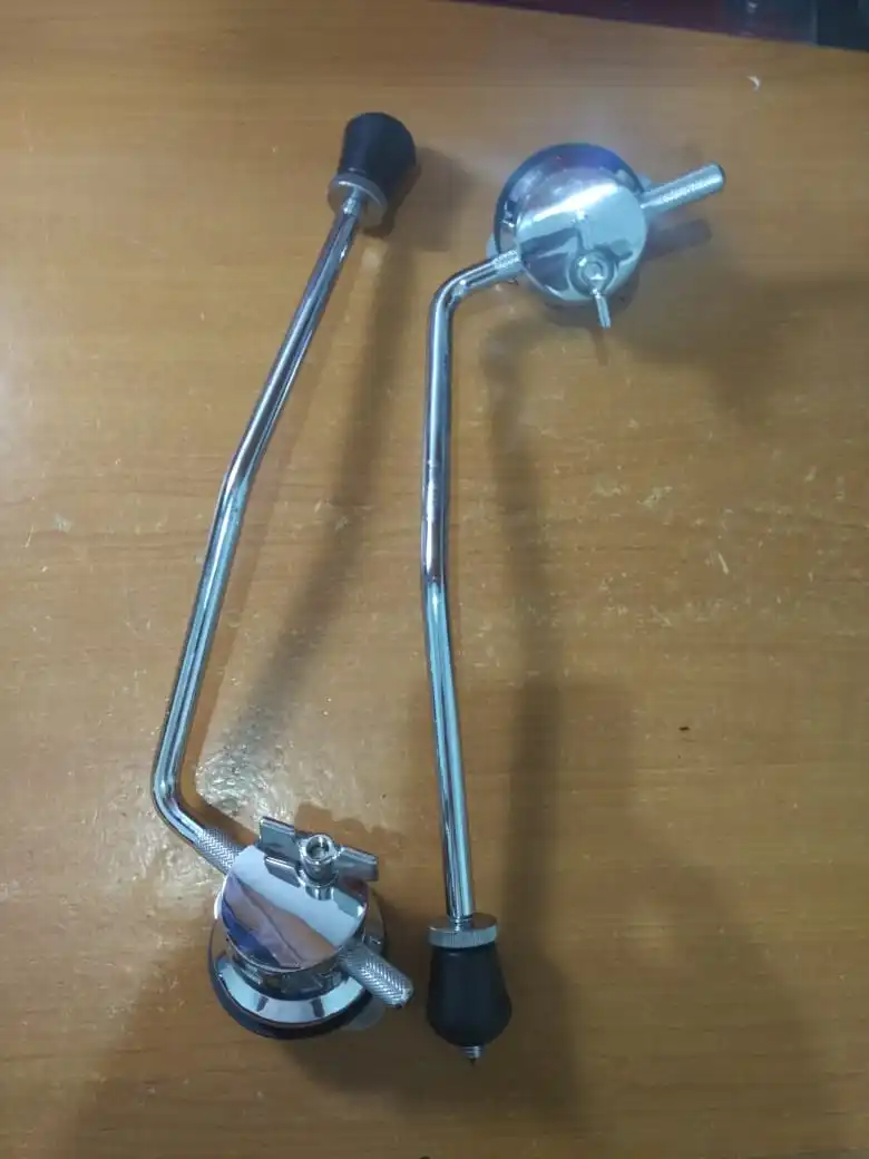 

1 pair bass drum legs with bracket drum feet drum set accessory