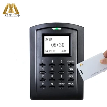 

ZK Card Time Attendance Machine SC103 With RFID Card And ADMS Function Standalone Door Access Control System