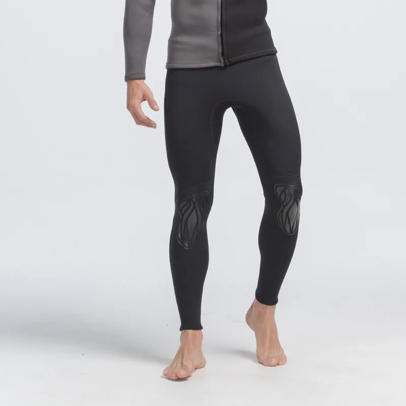Купальники Sbart 3 мм неопрен теплое солнце для защиты высококлассные супер-эластичные брюки мужские плавательные черные мужские плавки для пляжа Дайвинг
