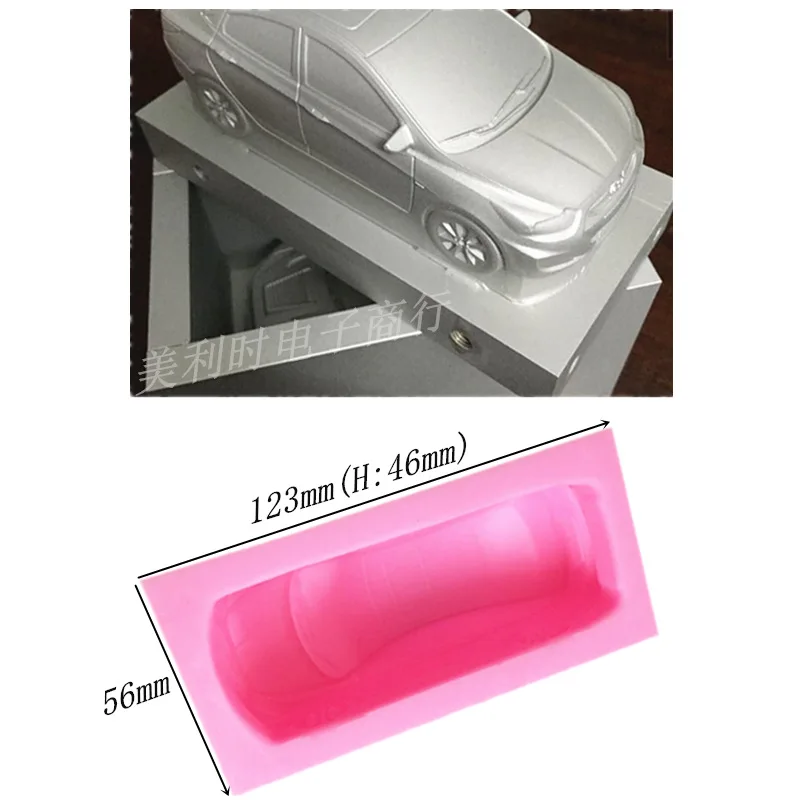

Wholesale Silicone mold K414 Size 123*56*45mm Car shape Decoration Fondant cake mold chocolate mold