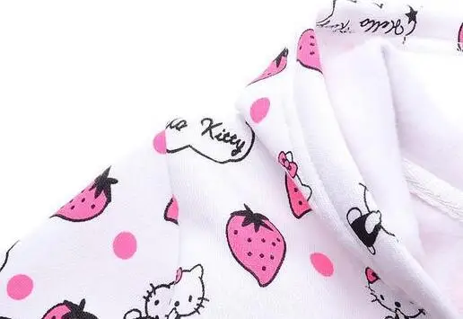 Новое поступление толстовка с капюшоном hello kitty повседневная детская одежда на