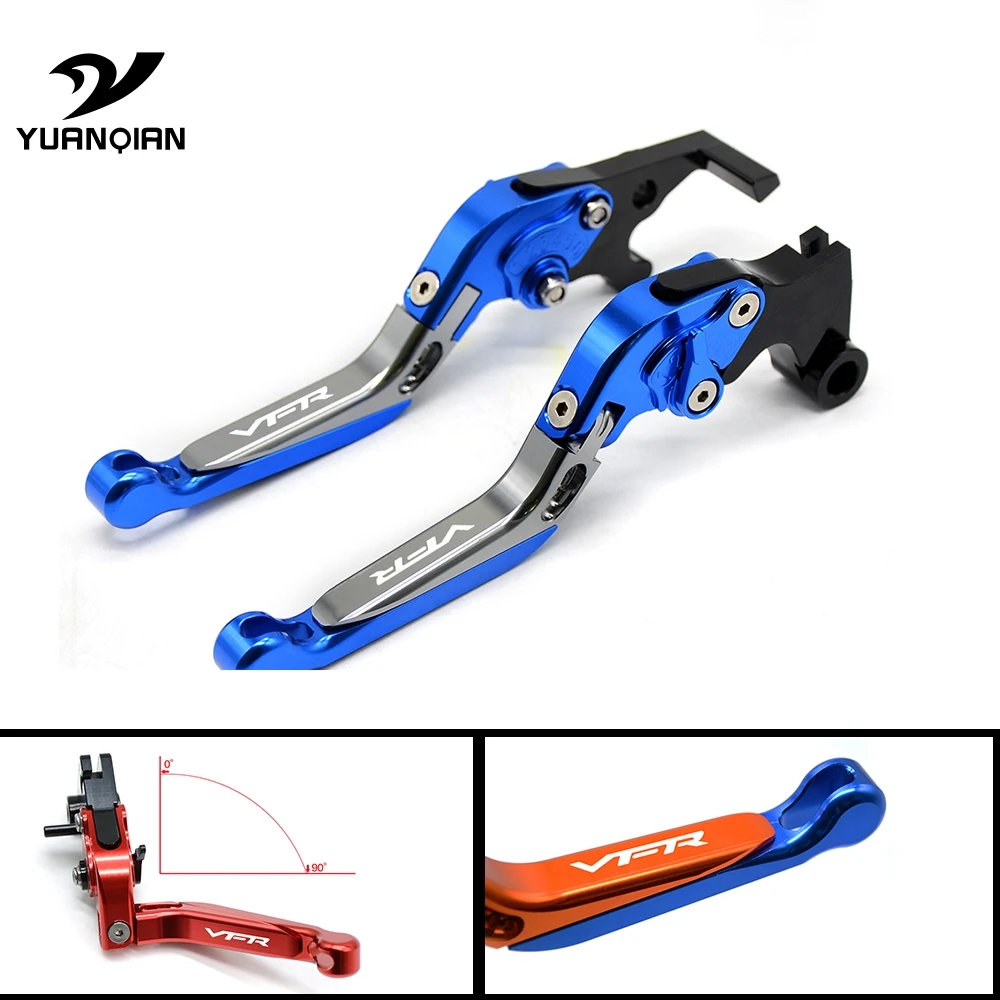 

Motorcycle Brake Clutch Levers Folding Extendable Levers CNC Aluminum For HONDA VFR 800 1998 1999 2000 2001