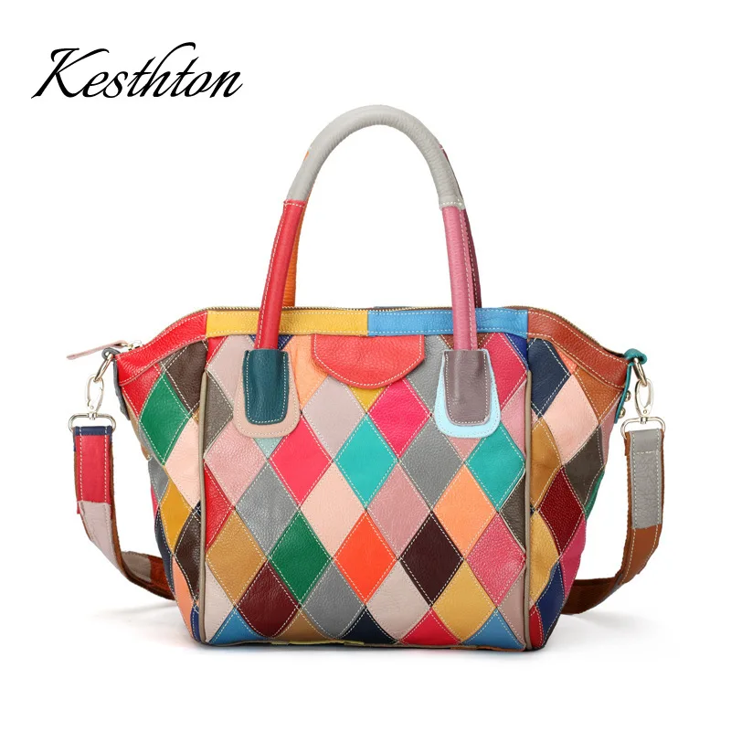 

Genuine leather women handbags soft cow leather shell female tote bags for girls 2019 newest crossbody bags