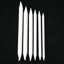 6 шт. растушевка Tortillon Stump эскиз 6 размеров художественный инструмент для рисования Пастель