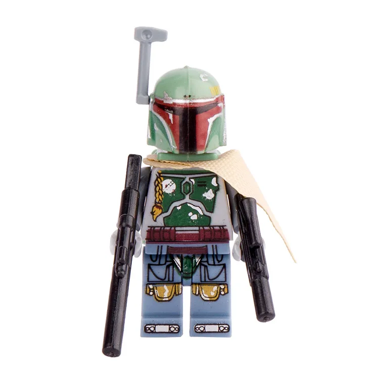 Compatible Legoing Star Wars Boba Fett Minifigs Figurines Building Blocks Toys 2019 New Star Wars Boba Fett Assembling Figures