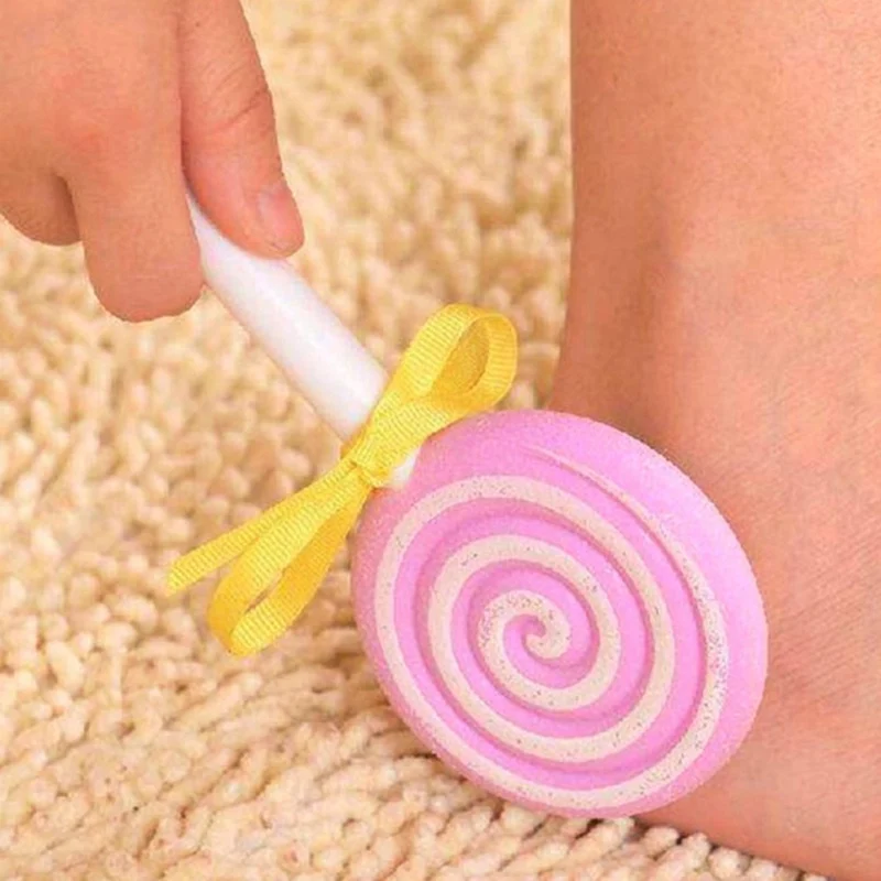 1Pcs Candy Style Foot Pumice Stone For Pedicure Foot Care Rub Feet's