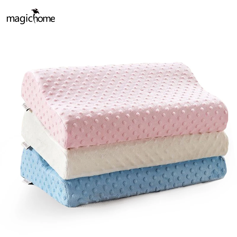 Rectangle Memory Foam Pillow Neck Latex Health Care Travel Pillow For